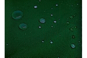 UK FABRICS ONLINE Bottle Green Heavy Duty Waterproof Fabric for Sewing Outdoor Cushions 600 Denier Canvas Material by The Metre W150CM (Half Metre)