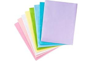 Hallmark Papier de soie 120 feuilles (couleurs arc-en-ciel pastel 8 couleurs)