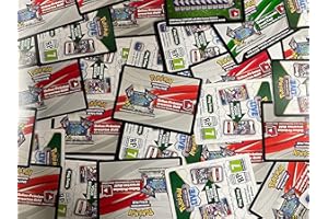 HEART FOR CARDS 50 losowych kodów Pokemon Online z aktualnych i różnych zestawów kart Pokemon TCG Online Booster + ochrona przed wysyłką Heartforcards®