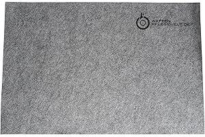 WAFFENPFLEGEWELT Filzunterlage für die Waffenpflege - Waffenreinigungsunterlage für Kurzwaffen 45 x 30 cm oder Langwaffen 100 x 30 cm