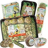 Dehner Natura Wildvogelfutter Spezial-Snackmix, 6-teilig
