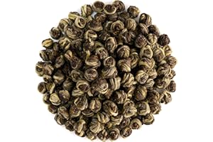 VALLEY OF TEA Jasmine Dragon Pearl Tea - Phoenix Pearls Green Tea From Fujian China - 40g