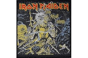 RAZAMATAZ Iron Maiden Live After Death Patch Woven 10 x 10 cm