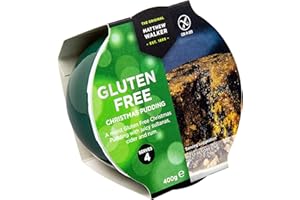 Matthew Walker Festive Christmas Pudding 400 g (Pack of 1) – Vegan & Gluten Free - A Rich And Moist Pudding Made With Traditional Recipes – Perfect For Family Gatherings And Inclusive Festive Dining