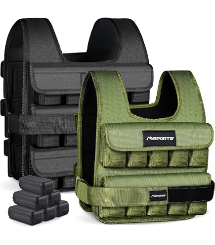RUNFast Pro Gewichtsweste Mit Schulterpolstern – 3,7 Kg, Einstellbar, Für Cross-Training & Kraftsport