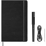 Moleskine Smart Writing Set, Smart Notebook con Smart Pen Inclusa, Taccuino Moleskine Smart, Taccuino Digitale con Pagine a R