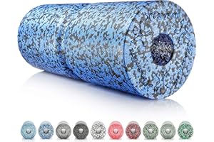 ‎BODYMATE BODYMATE Faszienrolle Care Mittel-Hart mit umlaufender Rille zu Wirbelsäulen-Entlastung mit E-Book 35x14cm