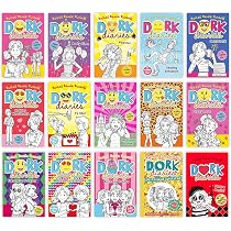 Dork Diaries Books #1-15 Books Collection set By Rachel Renee