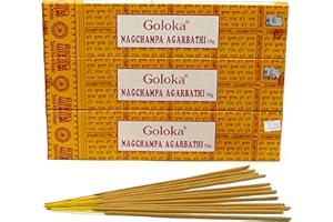 Goloka Kadzidełka Nagchampa Agarbathi, 3 pudełka