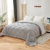 NH NOVOTEXTIL HOGAR Duvet Filling Duvet for 90 cm Bed (180 x 270), Bicolour Fibre Duvet 350 g/m&sup2; &ndash; Soft, Lightweight, Reversi