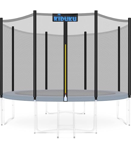Pack De 6 Montants Rallonge Pour Trampoline - 105 Cm, Diamètre 25 Mm, Acier Galvanisé, Facile à Installer