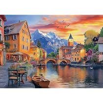 Puzzle 1000 Teile „Altes Rathaus“ – 70x50 Cm, Aus Recycelter Pappe, Mit 1:1 Poster, Für Erwachsene Und Kinder Ab 14 Jahren