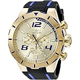 Invicta Men's 20107 S1 Rally Analog Display Japanese Quartz Black Watch
