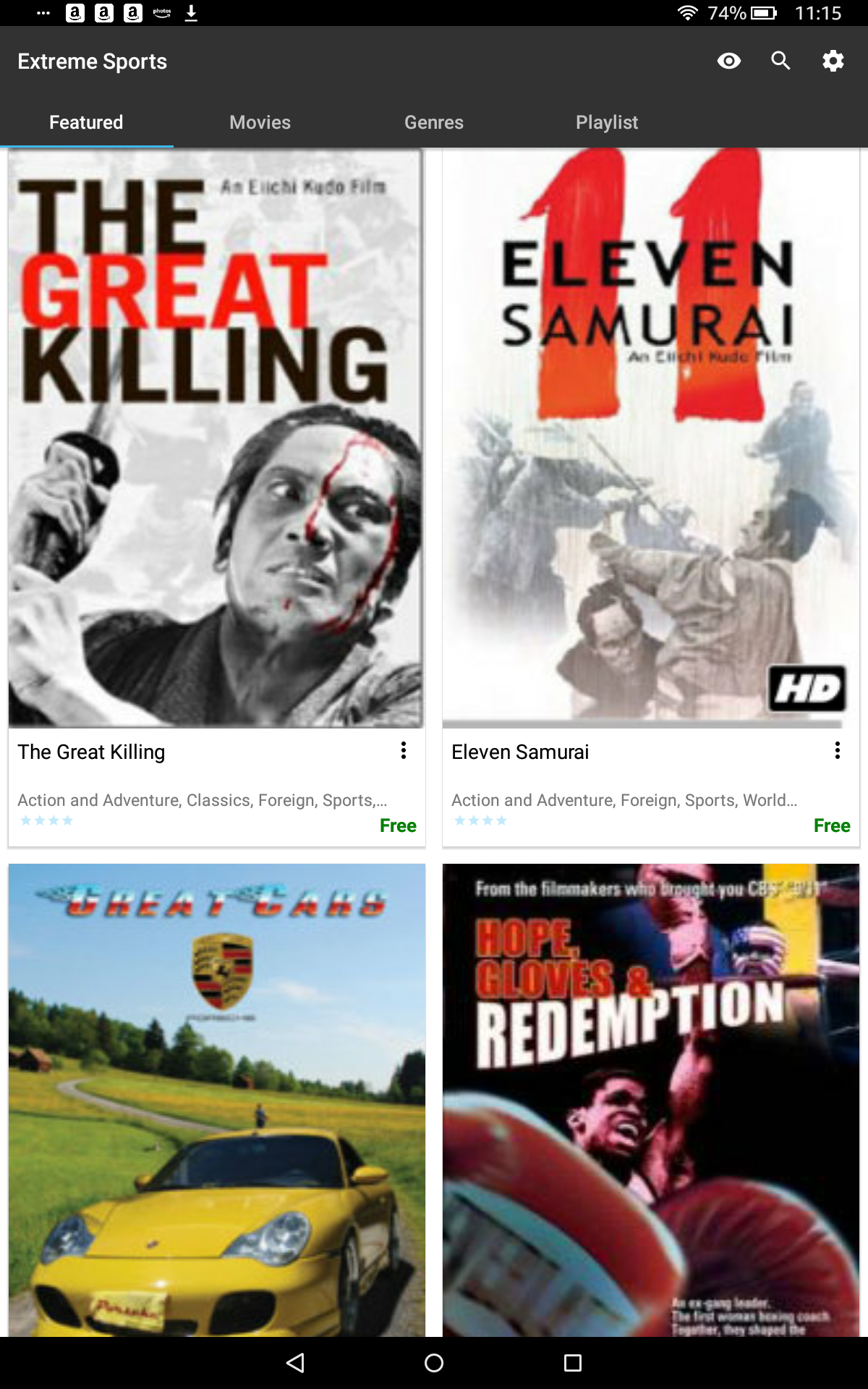 Extreme Sports Movies & TV Amazon.co.uk Apps & Games