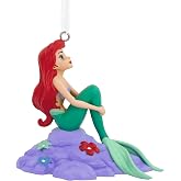 Hallmark Ariel Ornament, The Little Mermaid Tree Decoration, Disney Hanging Ornament, Christmas Hanging Ornament, Gifts for C