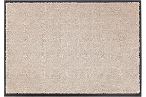 ‎SCHÖNER WOHNEN KOLLEKTION Schöner Wohnen Kollektion strapazierfähige Schmutzfangmatte Miami – getuftete Fußmatte 67x100 cm in Beige – waschbarer Sauberlauf