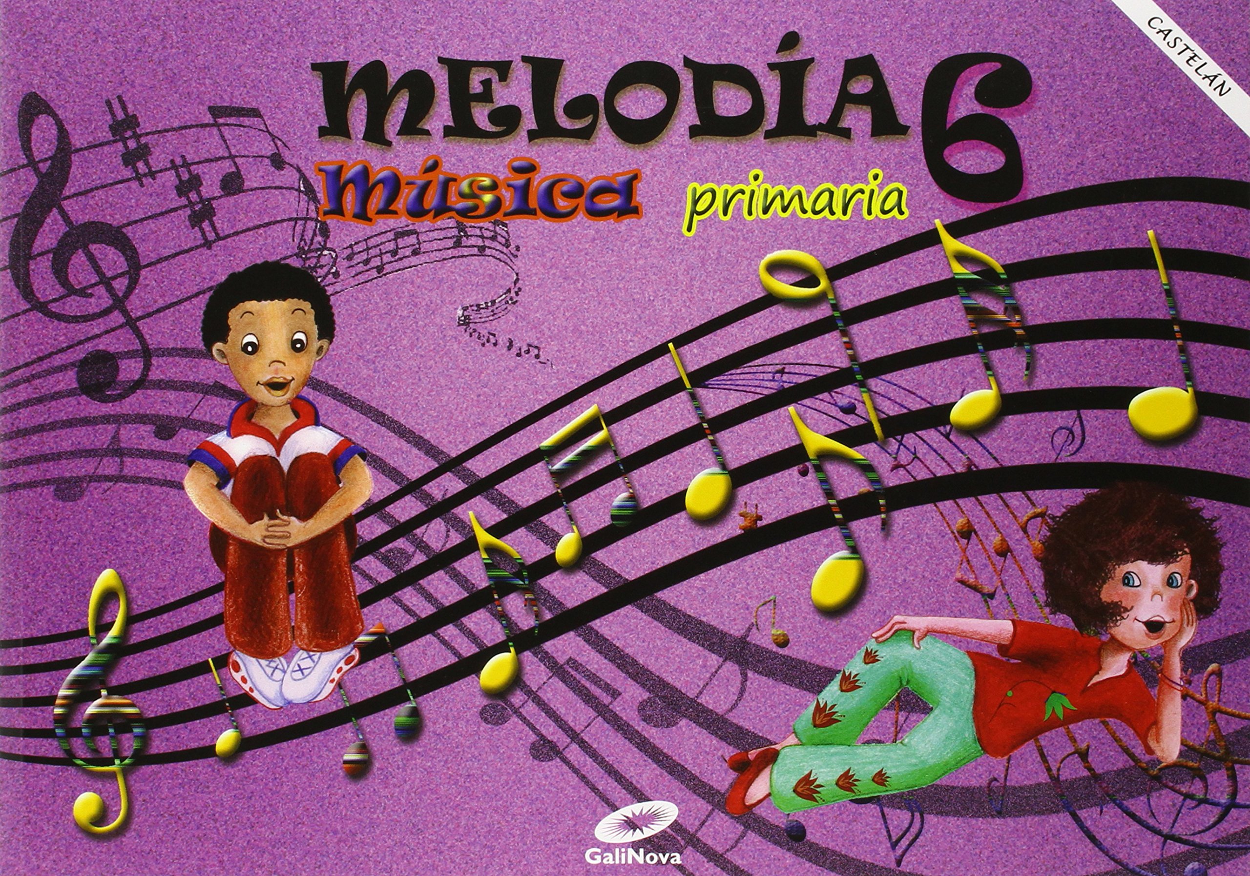 Melodía 6 - Música, Primaria. Para Galicia
