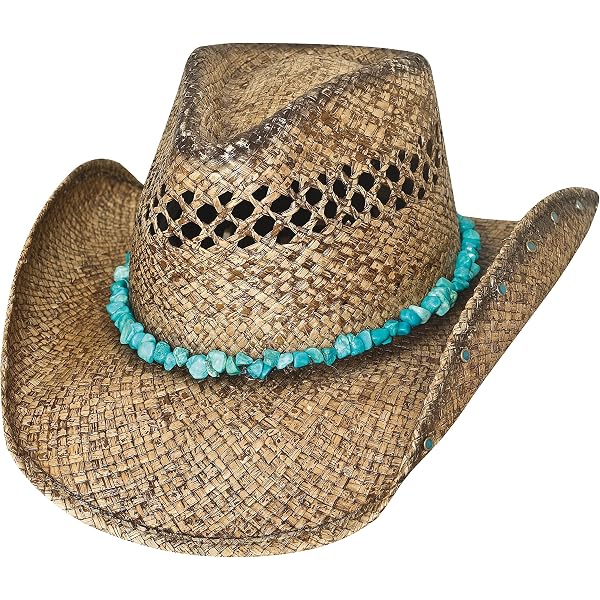 5526 Montecarlo Bullhide Hats Gone Crazy Toyo Straw Cowboy Western Hat Bullhide Gone Crazy - Straw Cowgirl Hat Raffia Straw Cowgirl  main image 4
