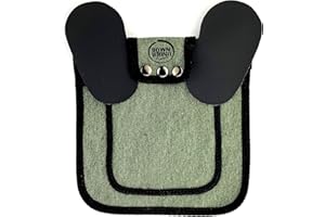 DOWN UNDER OUTDOORS Premium Chicken Saddle, Adjustable Straps to Suit Medium and Large Hens, Poultry Saver, Protector, Apron, Supplies, Products and Equipment, Including Shoulder Cover (Green)