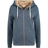 Oxmo OXVICKY - KAPUZENSWEATJACKE - Sweatjacke - climb mel/grün