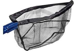 POND H2O Pondh2o Heavy Duty Pond Sludge Skimmer Net With Strong Telescopic Pole Built To last, Water Garden Pond Skimming Net with Extendable Pole, Pond Tool