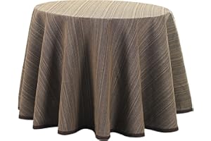 Martina Home Table Skirt Model Ribera Model Redonda de 80 brown