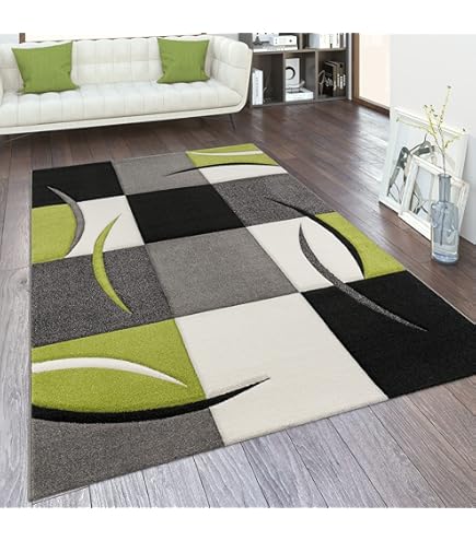 Vloerkleed voor de woonkamer, antislip, 120 x 180 cm