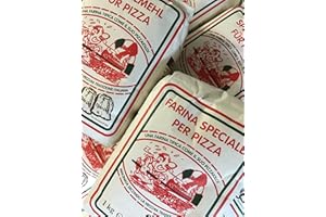 RUSEPIN 10 Packungen a 1,0 Kg Pizzamehl vom Shop-of-Wonder ® Weizenmehl Typ 00 geeignet für die Zubereitung von Pizza, Pizzabrötchen und Ciabatta