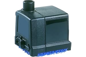 OASE 36726 Aquarius Universal 440i, 5W - Wasserspielpumpe, Indoor-Pumpe, Statuen- und Zimmerbrunnenpumpe, Schwarz