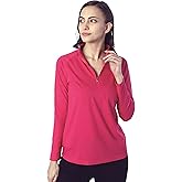 London Hills Women's Cotton Regular Fit Tshirt Full Sleeve Zipper Tshirt T-Shirt Full Sleeves