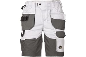 DINOZAVR Dayboro Pantalones Cortos de Trabajo Ultra Cómodos - Bermudas Elásticas y Duraderas para Hombres