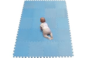 YIMINYUER® 20 Piezas (30cmx30cmx1cm Cada Pieza), Infantiles Alfombrillas para Puzzles, Bebés Alfombras Puzzles y Juegos, Niños Alfombra Puzzle Bebe R07G301020