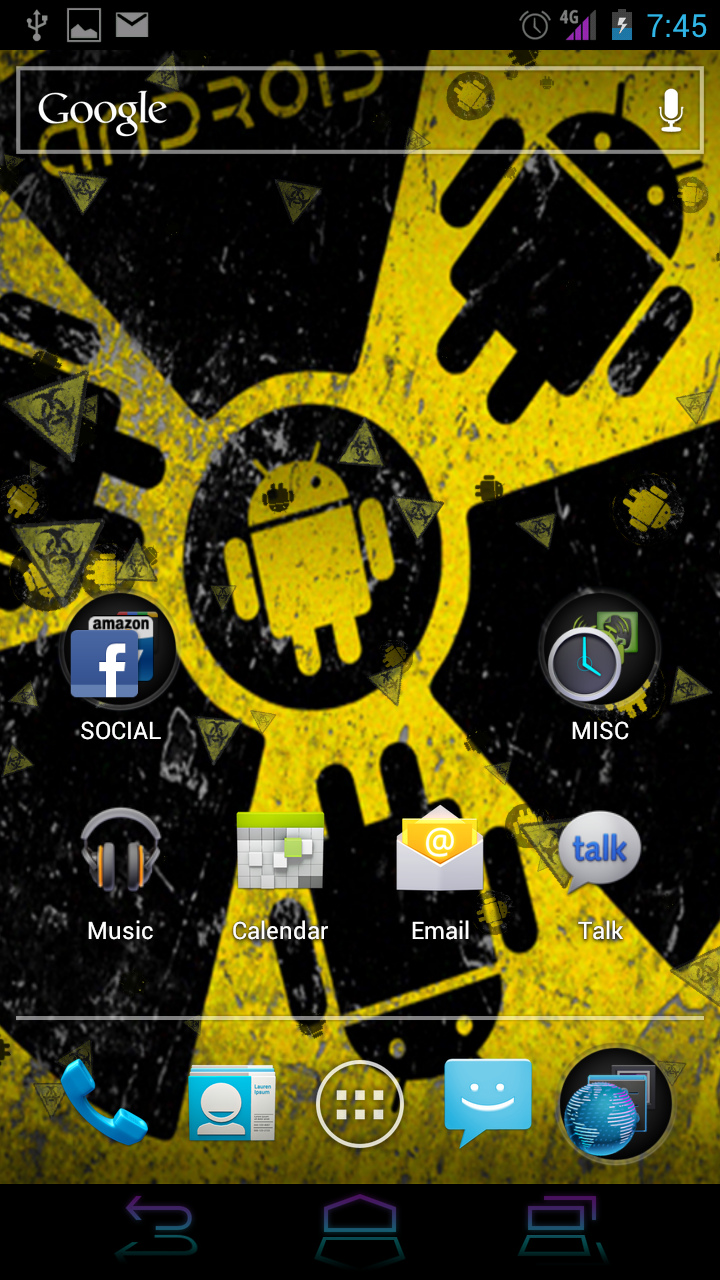 Live Wallpaper Android Toxic Biohazard Amazon Co Uk Appstore For Android