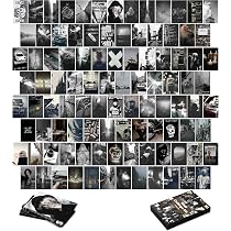 LOVEDMORE Photo Collage Kit for Wall, 100PCS Black & White ...