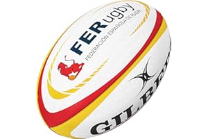 Gilbert- Balon Rugby España Oficial Match Ball, Talla 5
