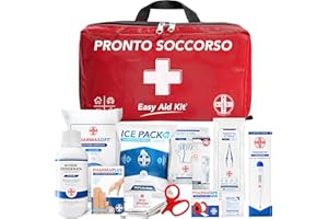 Kit Pronto Soccorso 312 Pezzi Kit Pronto Soccorso Da 312 Pezzi: Borsa Emergenza Per Auto, Casa E Esterno, Portatile E Completo Borsa Primo Soccorso Auto Casa - Foto 7