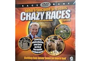 GINGER FOX DVD VIDEO GAME - CRAZY RACES - WITH JOHN FRANCOME