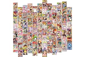 FARDES Anime Posters for Room Aesthetic, 84pcs Manga Panel Wall Collage Kit for Anime Room Decor, Manga Covers for Wall, Cool Anime Stuff for Bedroom, Trendy Anime Decor for Anime Wall Art, Anime Merch