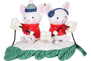 Hallmark Keepsake julprydnad 2024, Merry Mice med popcorngirlang