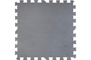 Gre MPF509GY - Protecteur de Sol de Piscine en EVA, Couleur Gris Anthracite, 9 pièces, 8 mm d'épaisseur. Résistant et offrant Une Protection Solide Contre Les Perforations.