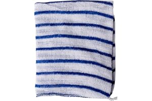 CONTICO ROBERT SCOTT HDBU1610P Hygiene Cloth, 16 x 12, Blue and White (Pack of 10)