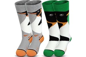 Ozaiic Merino Wolle Skisocken Kinder, Thermosocken Warme Wintersocken für Mädchen & Jungen, Dicke Sportsocken Kniestrümpfe Skistrümpfe zum Skifahren und Snowboarden