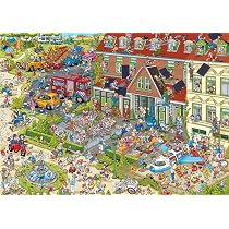 Ravensburger Puzzle 1000 Pezzi – Serie Fumetti: Ray’s The Hotel (Città) - Foto 3