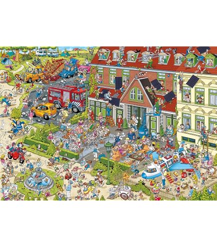Heye Chaotic Casino 1000 Piece Jigsaw Puzzle By Uli Oesterle