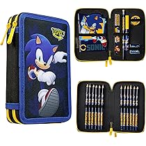 Set Cancelleria Sonic Per Bambini | Con Matite Colorate E Adesivi | Astuccio Multicolor Cerdá - Foto 9
