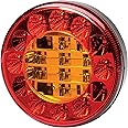 HELLA VALUEFIT 2SD 357 027-001 Rearlight - LED - 12/24V - mounting/Bolted - Lens Colour: Red/Yellow - Plug: open cable ends - left/right - Quantity: 1