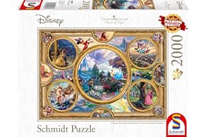 Schmidt Spiele 59607 Thomas Kinkade, Disney Dreams Collection, 2000 Teile Puzzle
