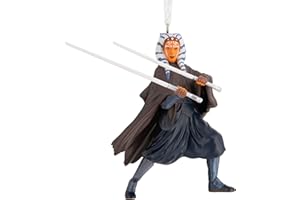 Hallmark Star Wars Ahsoka - Adorno Colgante para árbol de Resina, Regalos para Navidad