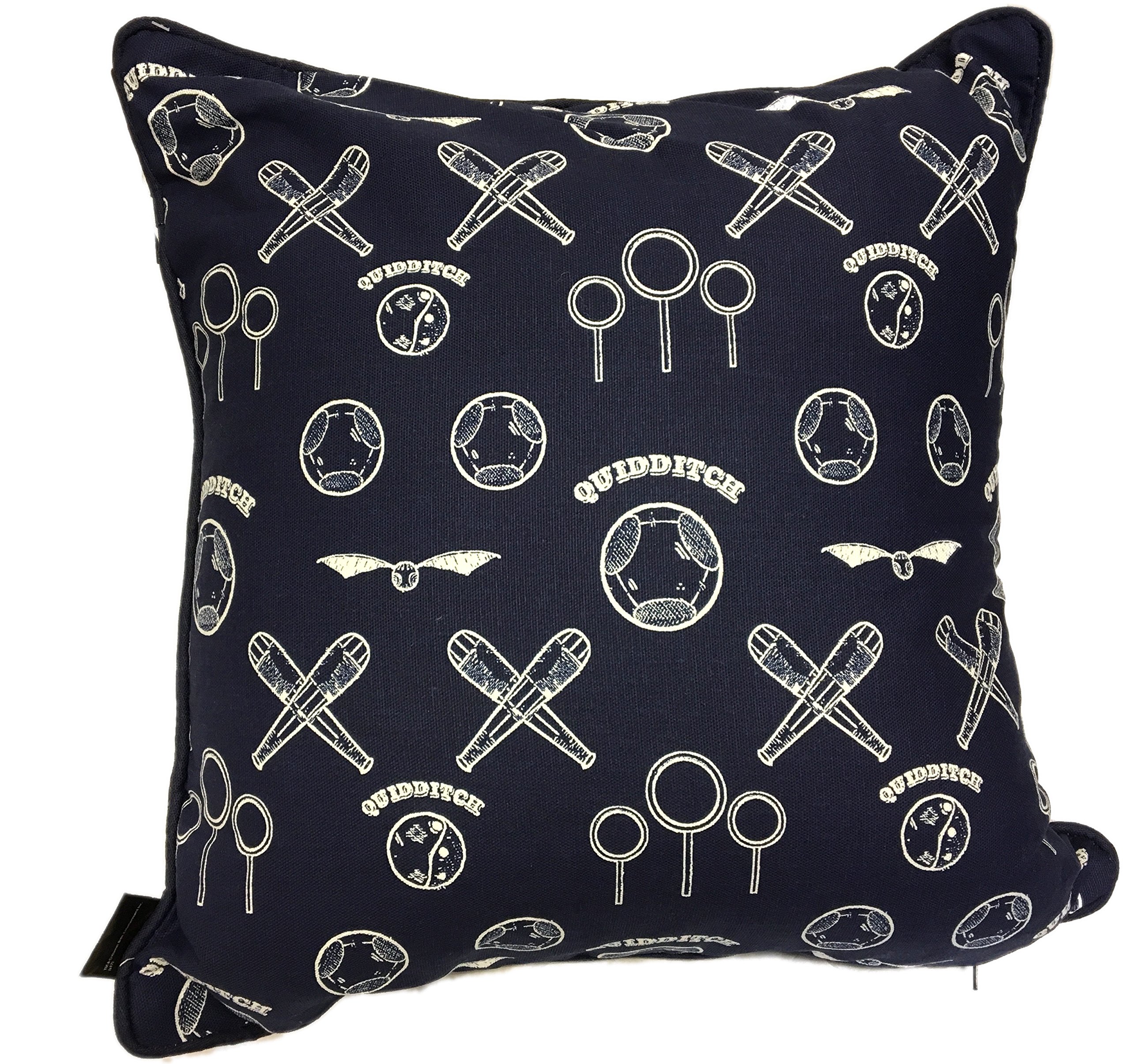 Kissen-mit-Harry-Potter-Motiv-Hogwarts-40-cm-x-40-cm-QuidditchNavy-45-x-45-cm