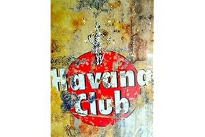 SHAWPRINT Plaque murale en métal Havana Club